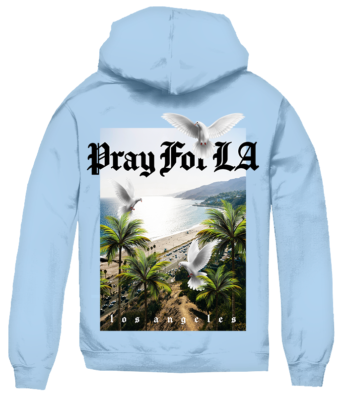 Pray For LA Doves Hoodie