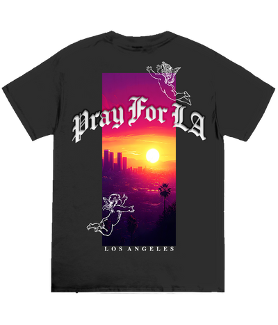 Pray for LA Cherub Tee