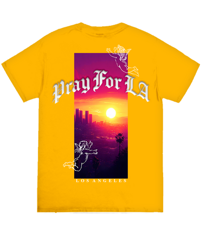 Pray for LA Cherub Tee