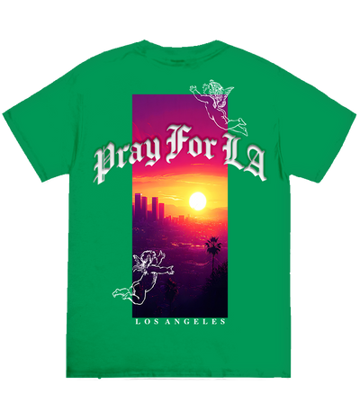 Pray for LA Cherub Tee