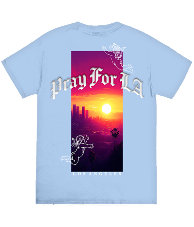 Pray for LA Cherub Tee