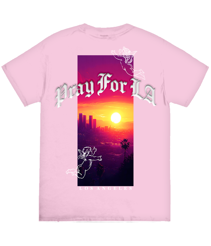 Pray for LA Cherub Tee