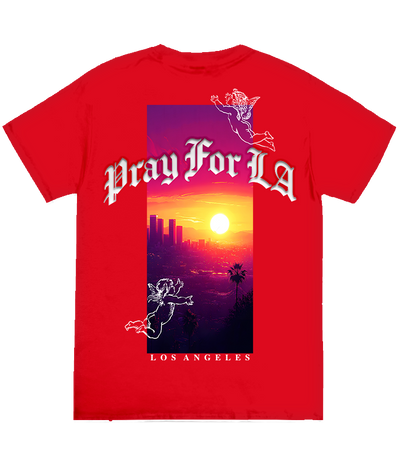 Pray for LA Cherub Tee